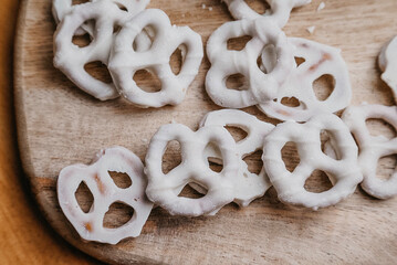 White Chocolate Pretzels