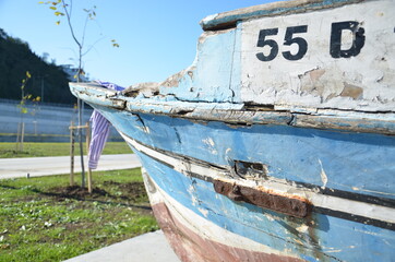 old fishing boat