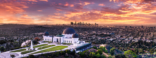 Fototapete -  Los Angeles Griffith Observatory