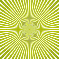  Green sun rays background with stains