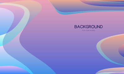 Aufkleber - Abstract background vector illustration. Colorful geometric shapes composition.