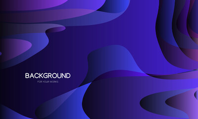 Poster - Abstract background vector illustration. Colorful geometric shapes composition.