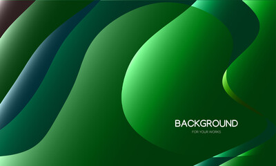 Aufkleber - Abstract background vector illustration. Colorful geometric shapes composition.
