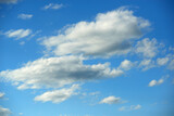 Fototapeta Na sufit - Blue sky background with clouds