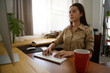 © PK Studio - businesswoman working in office