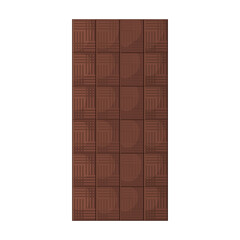 Chocolate bar vector icon.Cartoon vector icon isolated on white background chocolate bar.