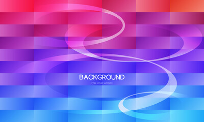 Aufkleber - Abstract colorful geometric background, Creative design templates. Pixel art, grid, mosaic vector illustration.