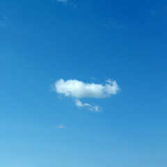 Cloud and beautiful blue sky