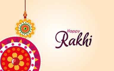 Poster - rakhi festival gifts card beautiful raksha