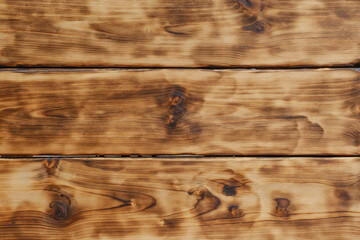 Wall Mural - Old wood background. Brown textured processed table top boards.