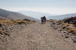 © Jack Mac - Reaching a mountain peak in the Sierra Nevada.