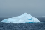 Fototapeta Morze - Iceberg in South Atlantic Ocean, Antarctica