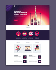 Poster - Business Website Page Design