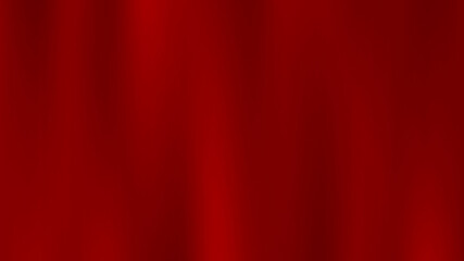 Poster - Beautiful red silk cloth. Luxury red satin smooth fabric background. Luxury vector cloth background for celebration, ceremony, event invitation card or advertising poster. Colorful vector illustration