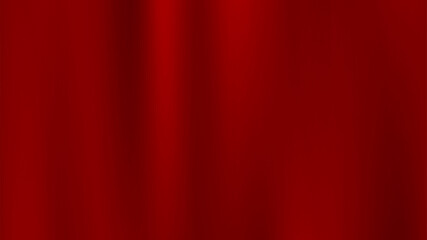 Poster - Beautiful red silk cloth. Luxury red satin smooth fabric background. Luxury vector cloth background for celebration, ceremony, event invitation card or advertising poster. Colorful vector illustration