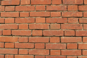  red brick wall