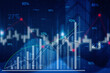 © meenkulathiamma - 2d rendering Stock market online business concept. business Graph