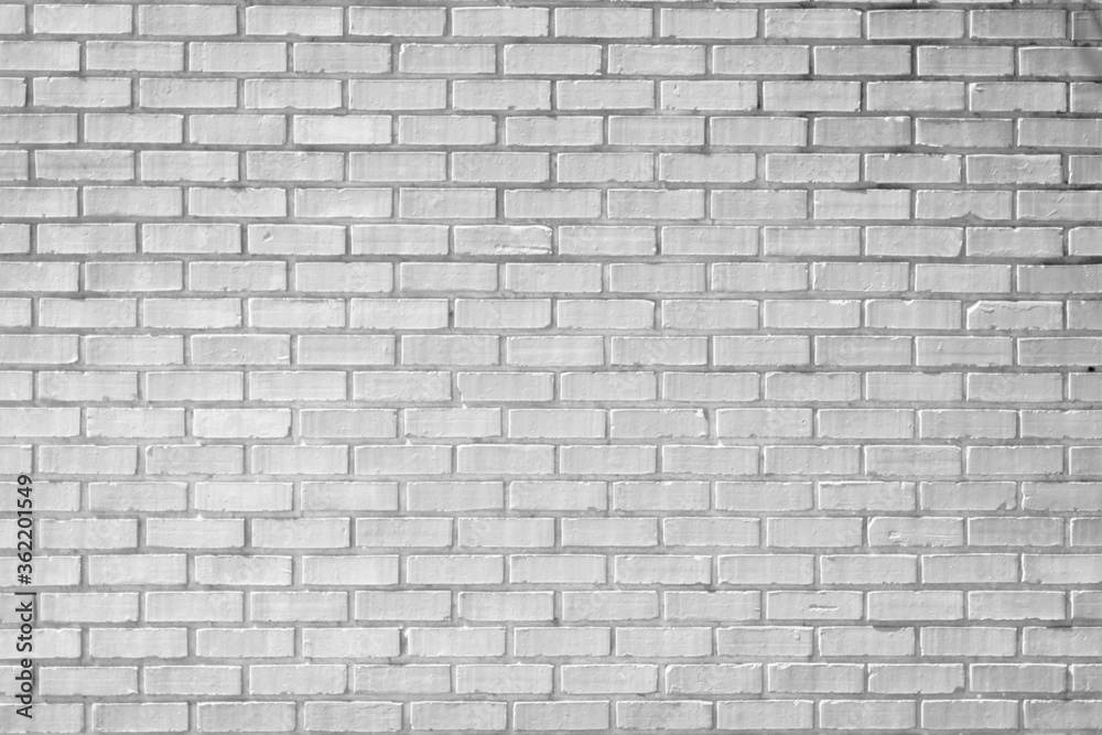 Bright grey brick wall texture background. A solid background for text ...