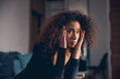 © Svitlana - Dejected African American woman having a headache