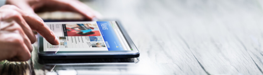 Reading Newspaper Article Online