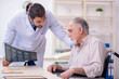 © Elnur - Doctor and patient suffering from Alzheimer disease