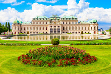 Belvedere Palace In Vienna