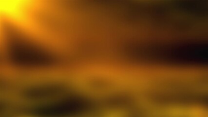 Poster - Computer generated a gold blur backdrop. 3D rendering of defocused wavy spots