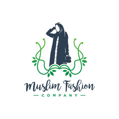 hijab fashion logo design