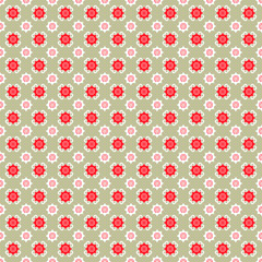 Poster - Seamless pattern. design for the fabric.Beautiful vintage pattern.Colorful seamless pattern for design and background design.vector illustretion.
