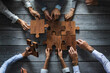 © alotofpeople - Business people and puzzle pieces