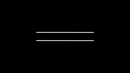 Poster - Original nimated lower third for titles at black background. Set animation for titles. Place over media file and add text. Lower thirds can be used in television news production, documentaries, sports