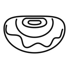 Poster - Health kidney bean icon. Outline health kidney bean vector icon for web design isolated on white background