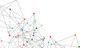 © antishock - Line points connections, triangular technology design. Abstract geometric background