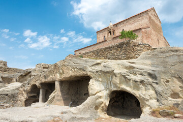 Ruins of Uplistsikhe. a famous Historic site in Gori, Shida Kartli, Georgia.