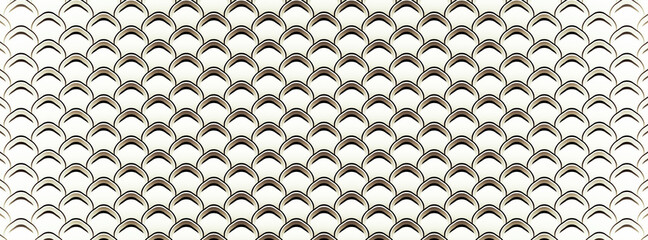 Poster - Abstract texture of scales. Background consisting hexagons. 