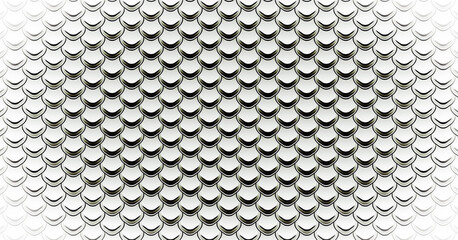 Poster - Abstract texture of scales. Background consisting hexagons. 