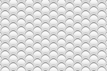 Poster - Abstract texture of scales. Background consisting hexagons. 