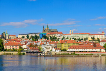 Prague Castle, the largest ancient castle in the world, in Prague, Czech Republic