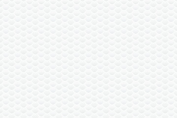 Poster - Abstract vector seamless of scales. White vector scale pattern. Background consisting of white hexagons. 