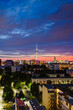 Beautiful night scene over Berlin skyline, Berlin, Germany