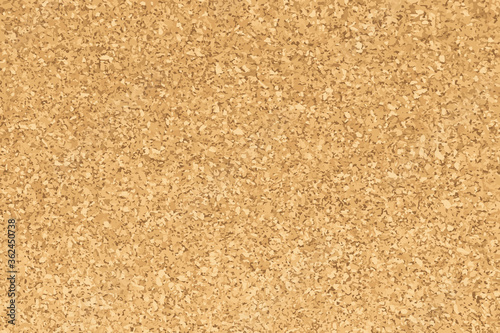 Fotomural Brown yellow color of cork textured background (Vector)
