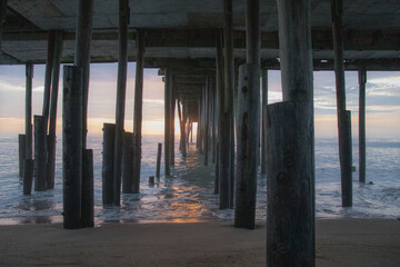 Wall Mural - Sunrise at Kitty Hawk North Carolina