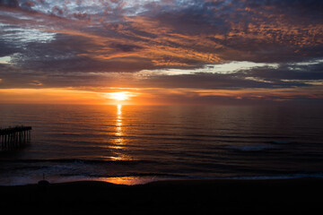 Wall Mural - Sunrise at Kitty Hawk North Carolina