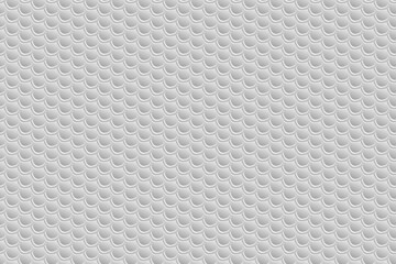 Poster - Background consisting of white hexagons. Scales.