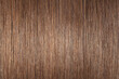 close up of straight brown human hair extensions  