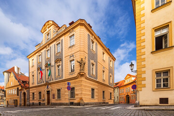 Fototapete - architecture of Prague, Czech republic.