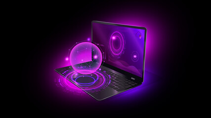 Web development, coding and programming responsive layout internet site or app of devices. Creation digital Software for mobile platforms. Computer code on phone. Concept banner.
