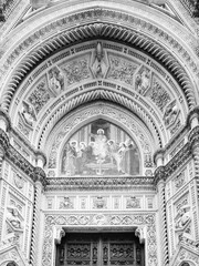 Wall Mural - Florence Cathedral. Artistic look in historical place.