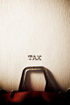 Tax concept view
