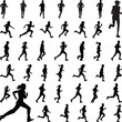 © goran - runner silhouette vector